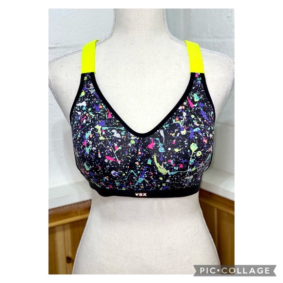 VSX Victoria Secret Sport Maxium Support Bra 32C - Picture 2 of 6